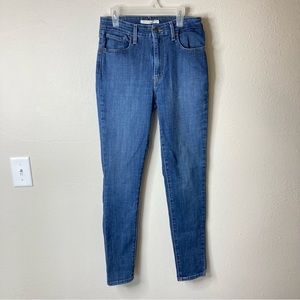 Levis 721 High Rise Skinny Jeans